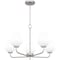 Quoizel Nielson Chandelier 5 Lights Brushed Nickel NIE5025BN - alternate 3